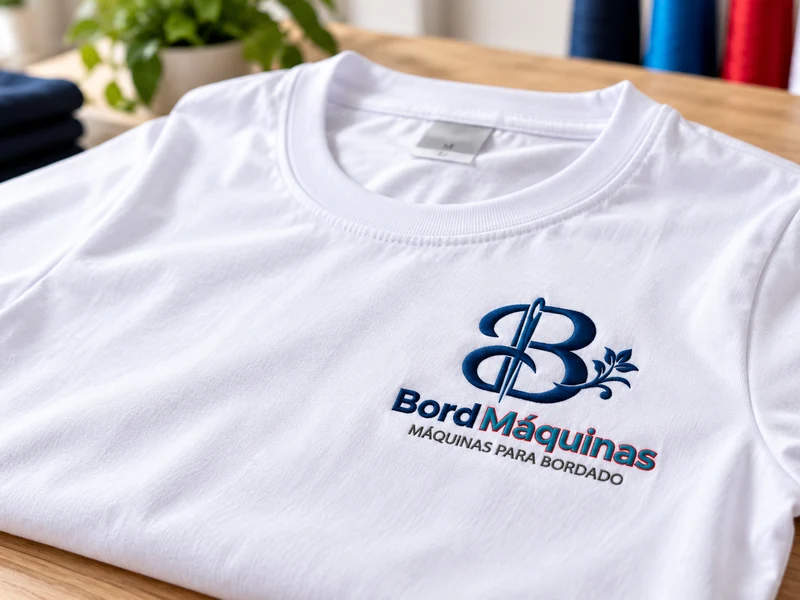 Camiseta personalizada com bordado