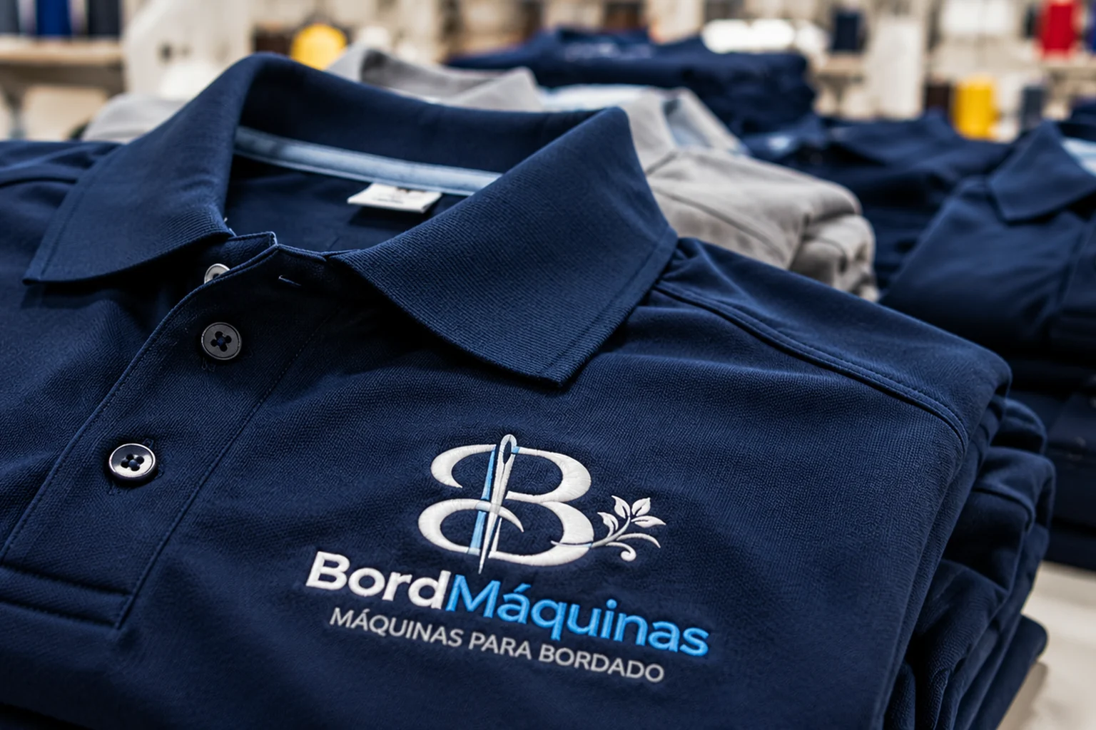 Uniforme corporativo com bordado profissional