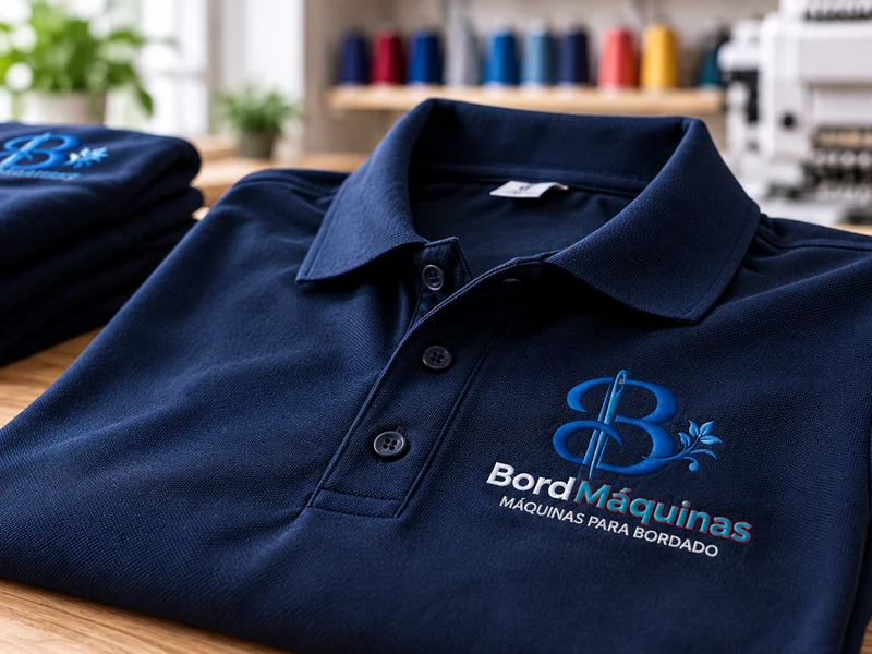 Uniforme profissional personalizado com bordado
