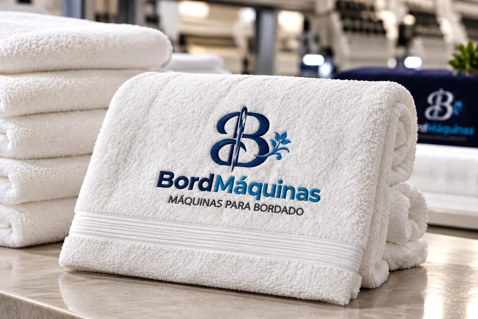 Toalhas e enxovais personalizados com bordado