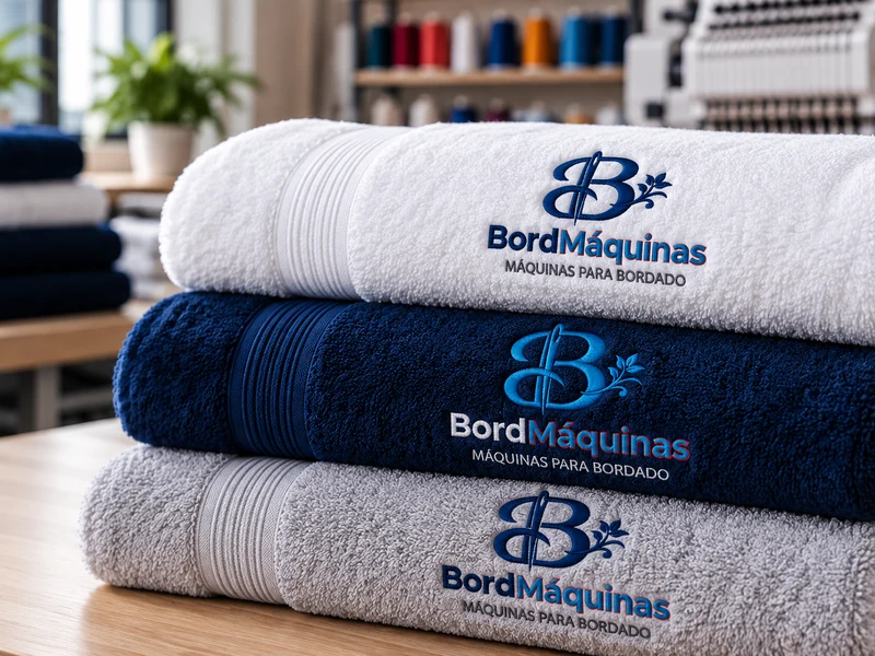 Toalhas personalizadas com bordado